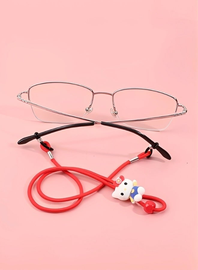 Sanrio 6 Pieces of Adjustable Stretchy Eyeglass Straps for Eye Glasses Anti-slip Retainer Cord for Boys Girls Adult - Image 5