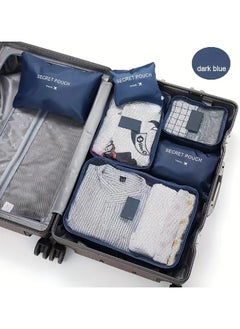 TRAVEL 6 Piece Travel Organizer Set - Large Capacity, Portable Luggage Packing Cubes for Clothes, Shoes, Underwear - Durable Polyester, Easy Care, Travel Organizers for Packing Luggage  - Image 2