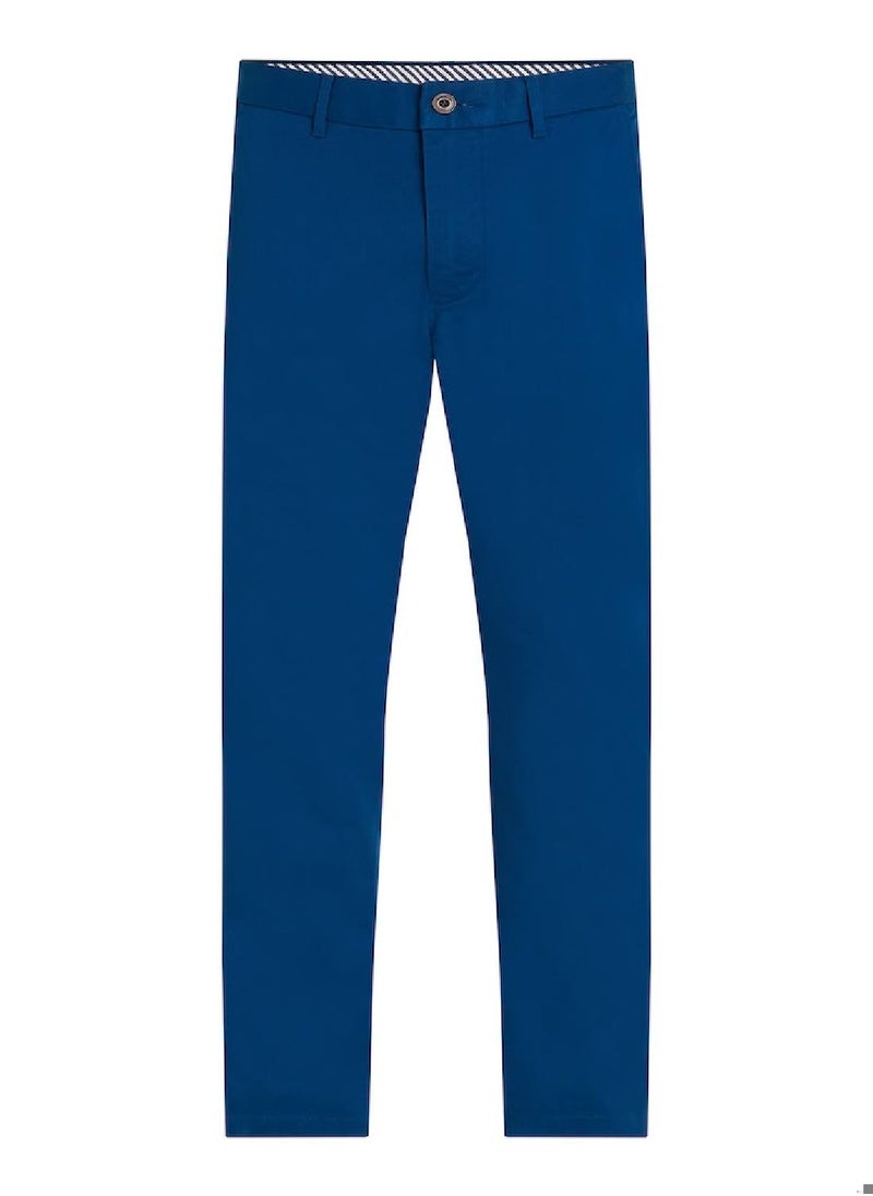 TOMMY HILFIGER Men's Chino Pants - Cotton, Blue  - Image 2