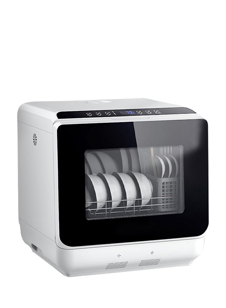 Cool Baby Mini Automatic Dishwasher Protable Kitchen Table Household Dishwasher Multi-function Flume Embedded Desktop Dish Washer - Image 1