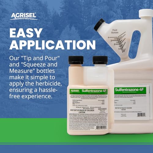 Agrisel Sulfentrazone 4F Weed Killer, Pre-Emergent and Post-Emergent, Broad-Spectrum Control, Stops 100+ Weeds, Pet Safe, Includes 3-Pack of Agrisel Protective Gloves, 8 Ounces - Image 5