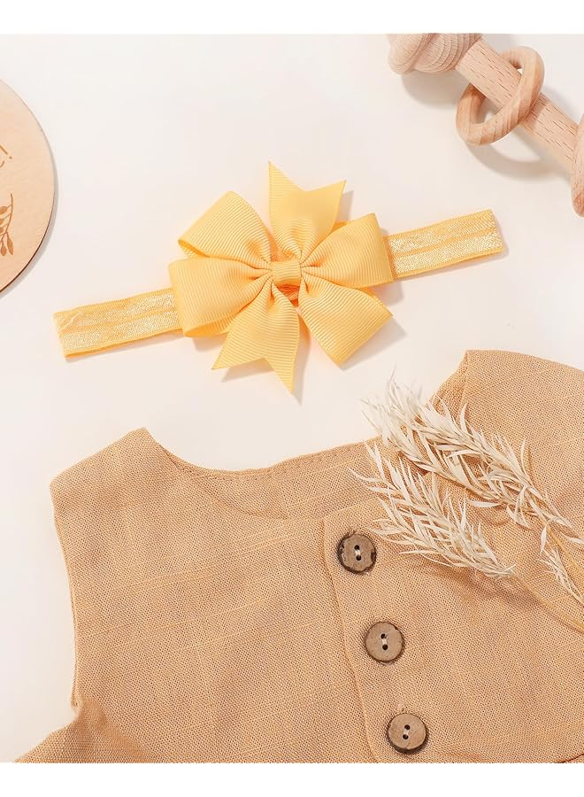 erorex 40Pcs Baby Girls Grosgrain Ribbon Hair Bows Headbands 3" Hair Band Hair Accessories For Infants - Image 5