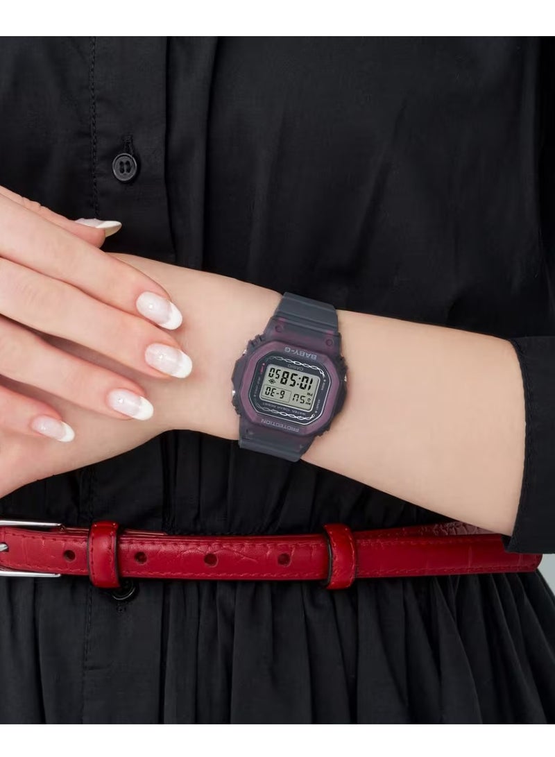 CASIO BABY-G Seasonal Collection 2024 Rose Women's Digital Watch - BGD-565RS-8DR - Image 2