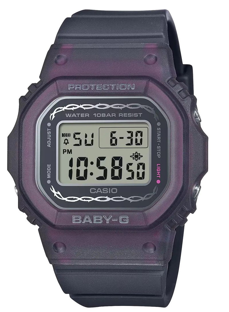 CASIO BABY-G Seasonal Collection 2024 Rose Women's Digital Watch - BGD-565RS-8DR - Image 1
