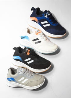 Desert Men's Sportive Knit Sneakers – Stylish Printed Design  - Image 5
