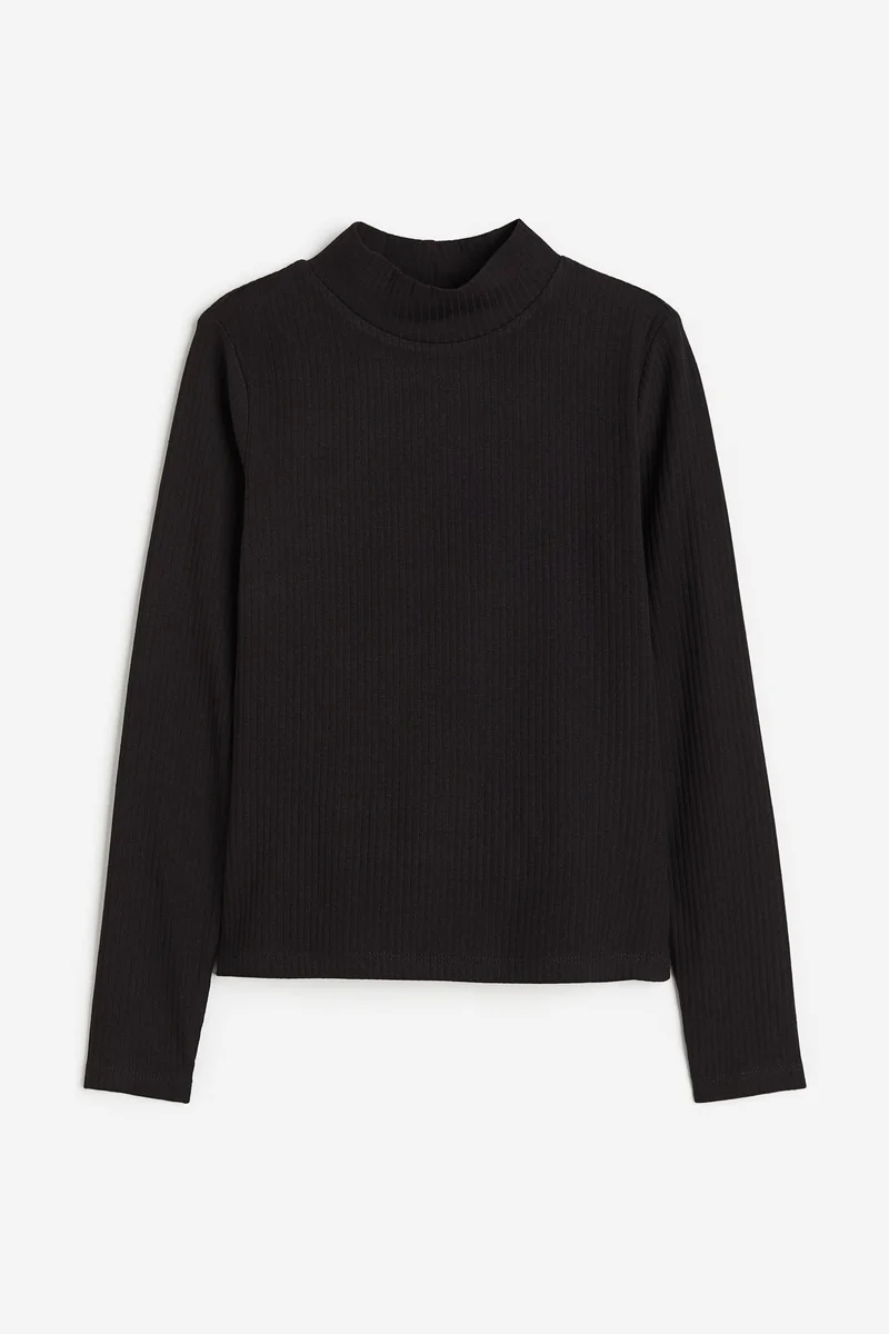 اتش اند ام Youth Essential Turtle Neck Top