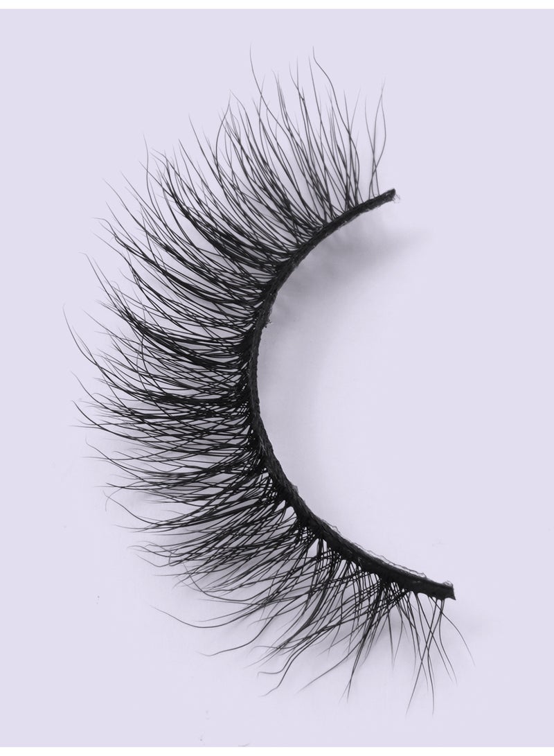 MAGEFY رموش صناعية رموش رقيقة مظهر طبيعي رموش ناعمة رموش مقلدة من الفرو الصناعي حجم رموش كثيفة مجموعة رموش ناعمة (7 أزواج) - Image 5