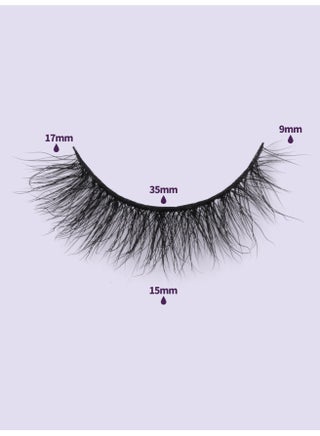 False Eyelashes Wispy Lashes Natural Look Lashes Soft Faux Mink Eyelashes Volume Fluffy Lashes Fake Eyelashes Soft Lash Set（7 Pairs） - view 4