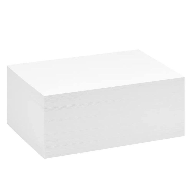 Reskid 100 Pack of 3x5 inches Thick Heavyweight Index Cards on 110lb Card Stock - Perfect for Note-Taking, Studying, and Organization - Ideal for Classrooms, Office, and Home Use (3x5, Inches) - Image 2