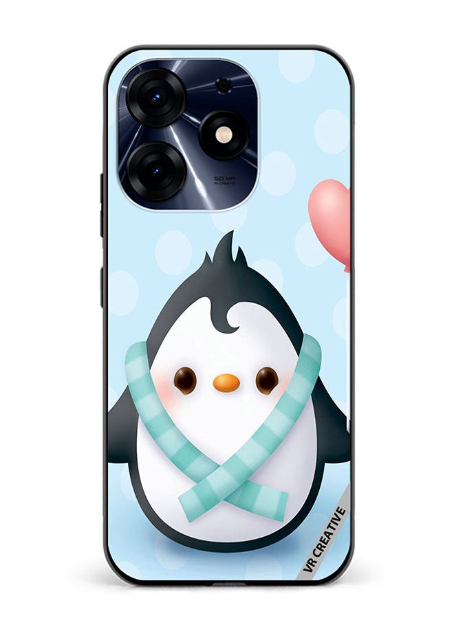 VR CREATIVE - Protective Case Cover For Tecno Spark 10 Pro Baby Penguin Design Multicolour - Image 1