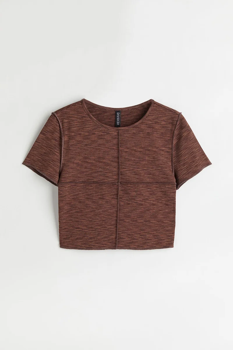 اتش اند ام بلوزة قصيرة