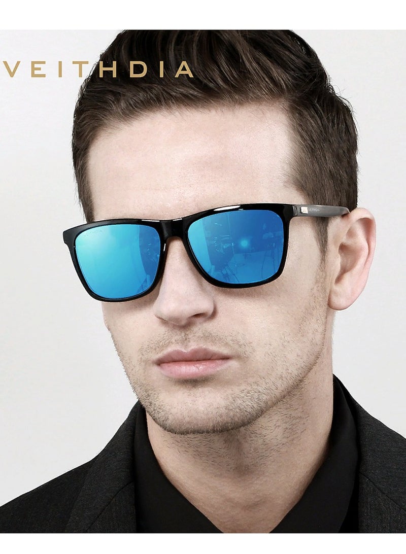فيثيديا نظارة شمس أصلية للرجال و السيدات مستقطبة بولاريزد حماية من أشعة الشمس فوق البنفسجية فئة الحماية 3 عدسة مربعة حريمي و رجالي - Image 2