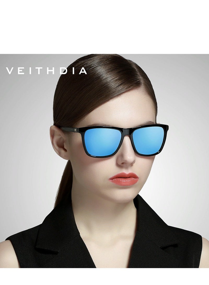 فيثيديا نظارة شمس أصلية للرجال و السيدات مستقطبة بولاريزد حماية من أشعة الشمس فوق البنفسجية فئة الحماية 3 عدسة مربعة حريمي و رجالي - Image 3