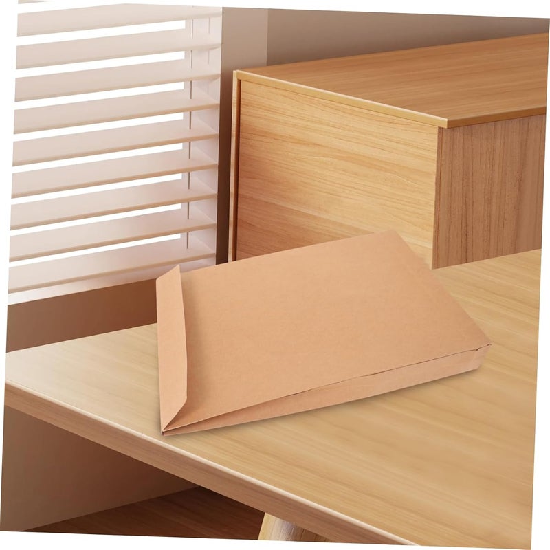 Gadpiparty 10pcs Kraft Mailing Envelopes with Self Sealing Adhesive Document Clothing Shipping Bags Versatile Packing for Secure Shipping - Image 5