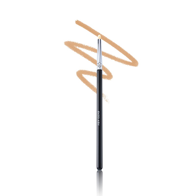 ENZO KEN Natural Goat Hair Eyeshadow Brush Small Blending Eye Shadow Brush Eye Shadow Blending Brushes Eye Blending Brush Nose Contour Brush Eyeshadow Blending Makeup Brushes E904S