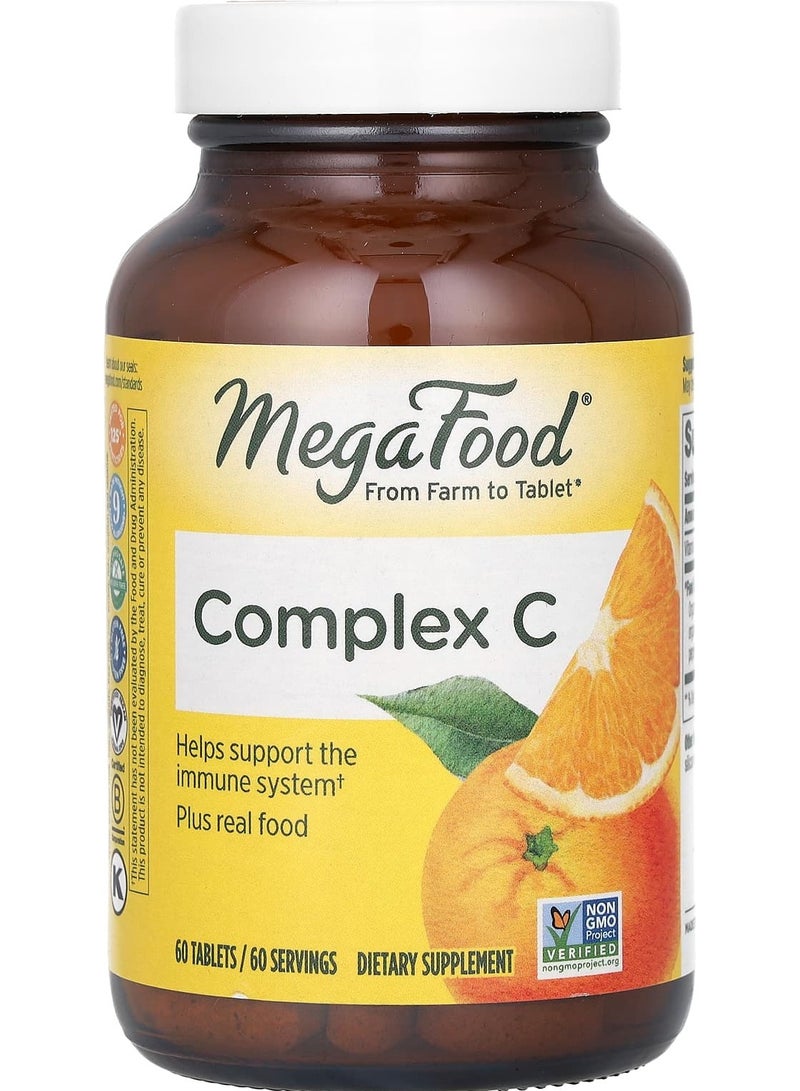 MegaFood كومبليكس سي، 60 قرص