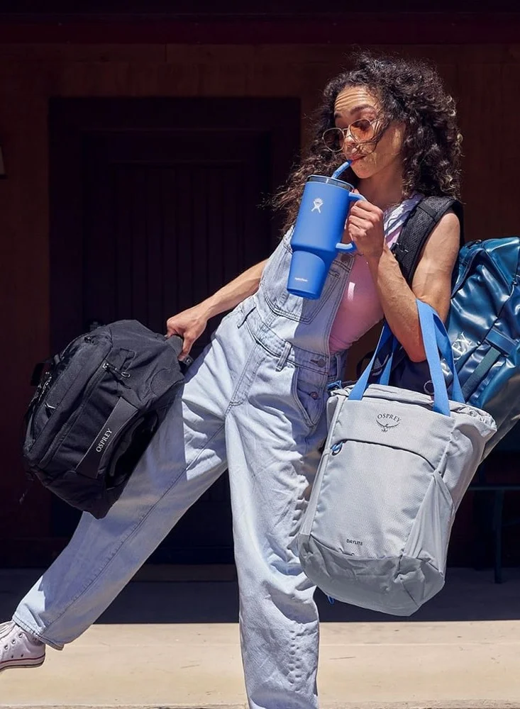 هايدرو فلاسك Cascade All Around Insulated Travel Tumbler with Straw, 1.2 L