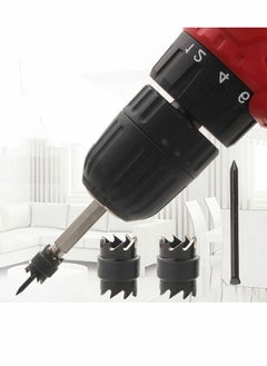 Excefore Rotary Spot Weld Cutter Set Double Sided 13 Pcs HSS Remover Drill Bits Hex Sheet Metal Hole Kit with 2 Replacement Blades for Power Welding  - Image 3