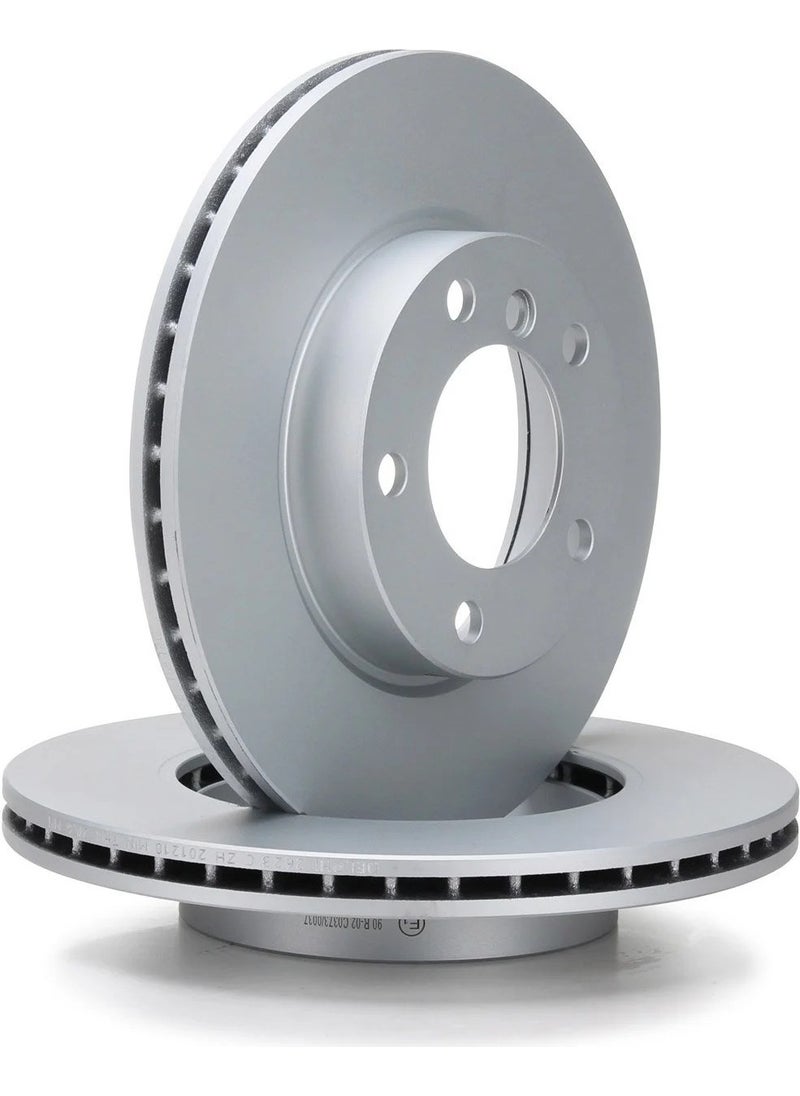 Swapp Ford Courier Front Brake Disc Air Ducted Brand 1833857 