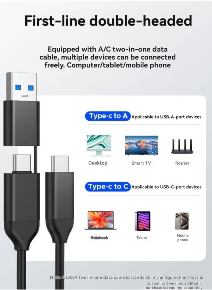 Mini M.2 NVMe 2230 SSD Enclosure – 10Gbps, 2TB Support, ProRes 4K Video Recording, Plug & Play