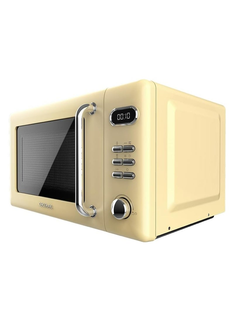 Digital Microwave with Grill Proclean 5110 Retro Yellow, 20L, 700W, 8 Programs - pzsku/ZCCCDA0DFD30929CDE166Z/45/_/1729757845/f35c59ca-ed6e-4951-a1f4-3ebbc400fa1e