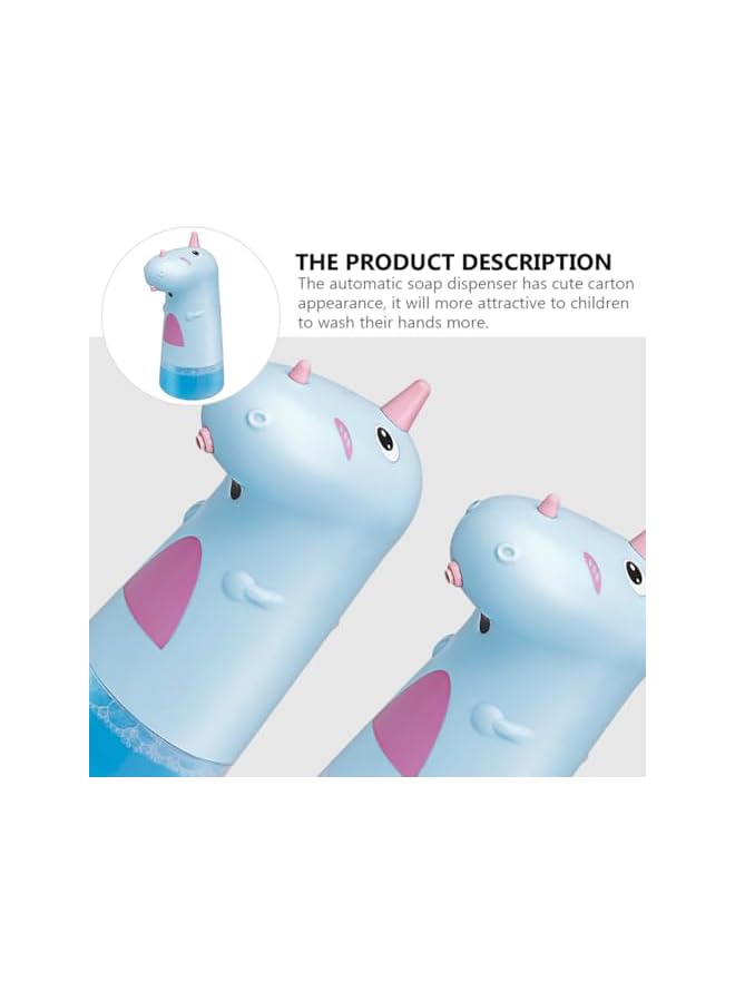 Automatic Foam Soap Dispenser USB Rechargeable Cartoon Soap Dispenser Touchless Electric Hand Washing Fluid Bottle for Bathroom Countertop - Image 5