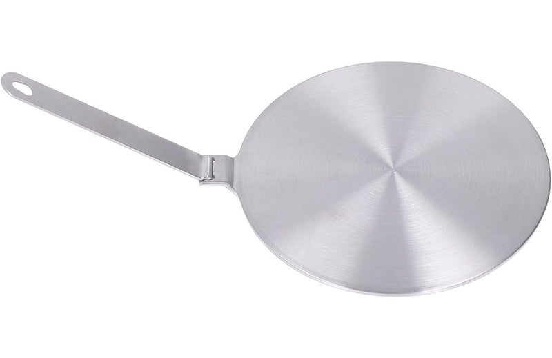 20 Inch Stainless Steel Heat Diffuser Plate With Handle For Even Heating On Gas Electric Stoves - Image 1
