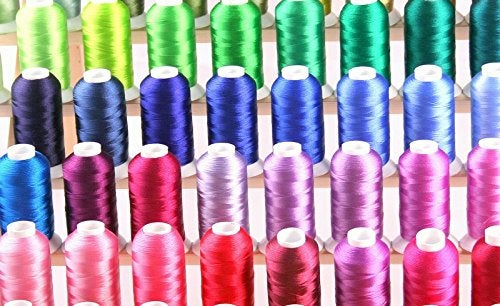 ThreadNanny Premium 100 Cones (1100 Yards Each) of Polyester Machine Embroidery Threads Compatible with Brother Babylock Janome Singer Pfaff Husqvarna Bernina Machines - Image 3