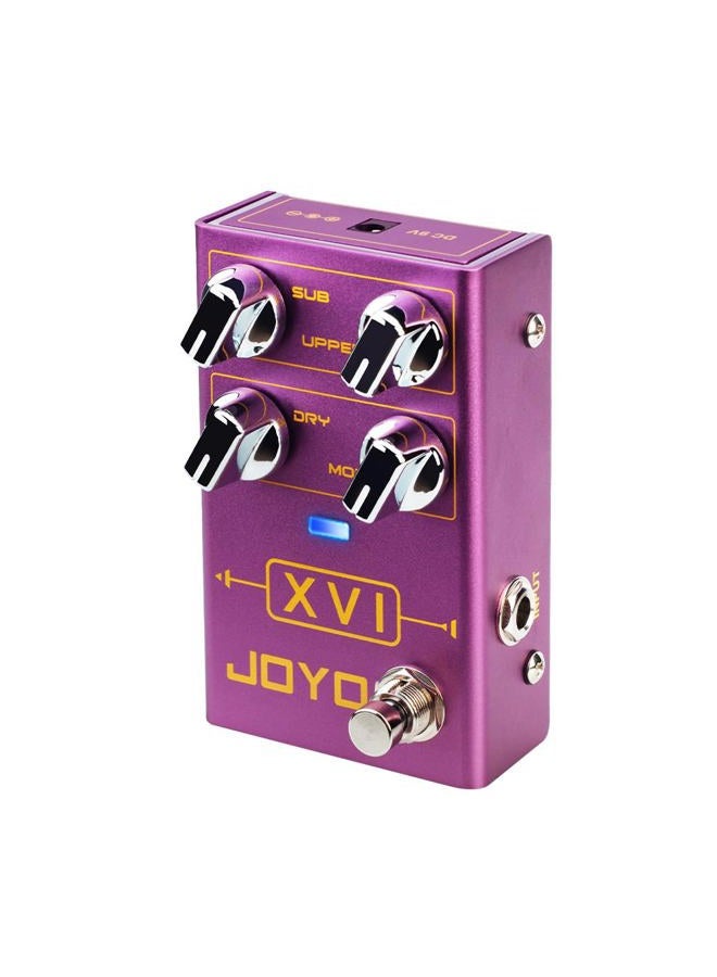 JOYO Octave Effect Pedal R Series with MOD Effects and Independent Octave Adjusting for Electric Guitar (XVI R-13) - Image 1