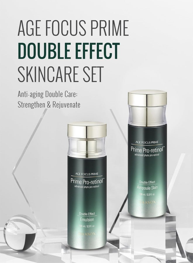 ISA KNOX Age Focus Prime Double Effect Skincare Special Set (8.5 fl oz) - Korean Skincare for Moisturizing, Firming, and Nourishing. with Prime Pro-Retinol™, Phyto DNA, and Phyto Pro-Retinol™. - Image 2