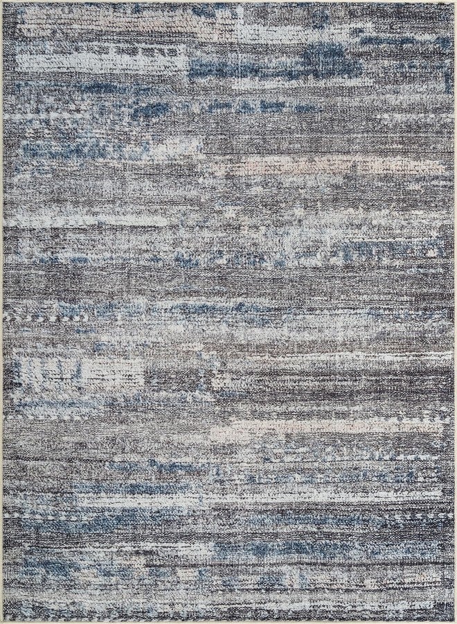Bloom Rugs Washable Non-Slip 3' x 5' Rug - Gray/Blue/Blush Modern Abstract Area Rug for Living Room, Bedroom, Dining Room, and Kitchen - Exact Size: 3' x 5' - Image 4