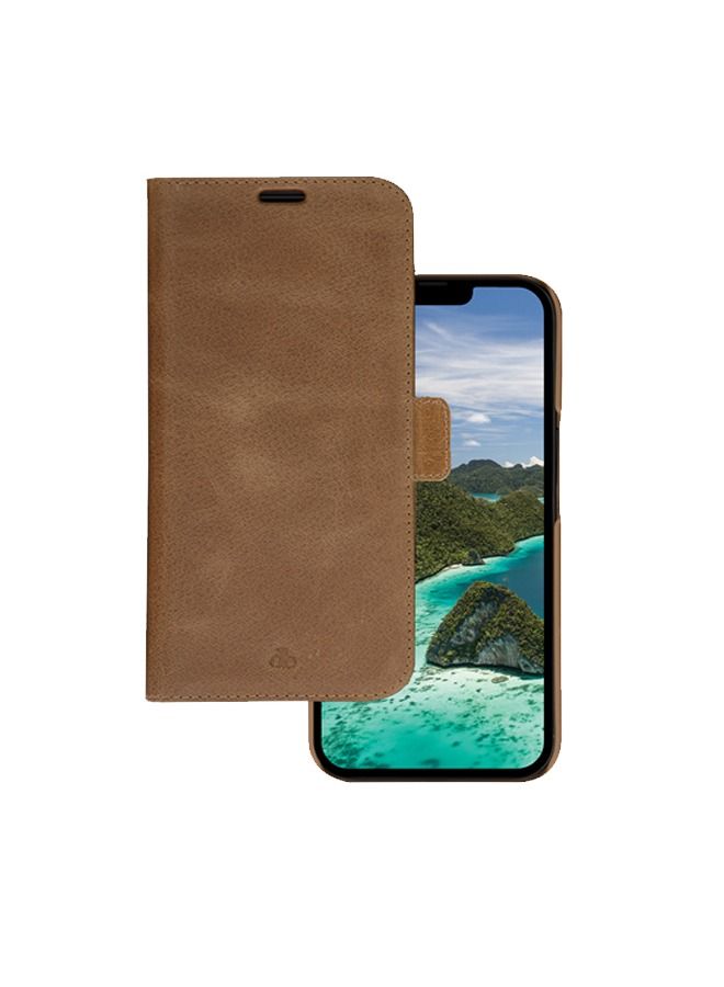 DBRAMANTE1928 dbramante1928 Flip Case For iPhone 14 Pro -Tan  - Image 1