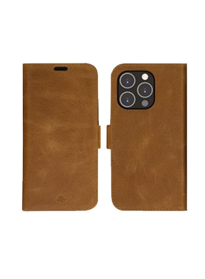DBRAMANTE1928 dbramante1928 Flip Case For iPhone 14 Pro -Tan  - Image 3