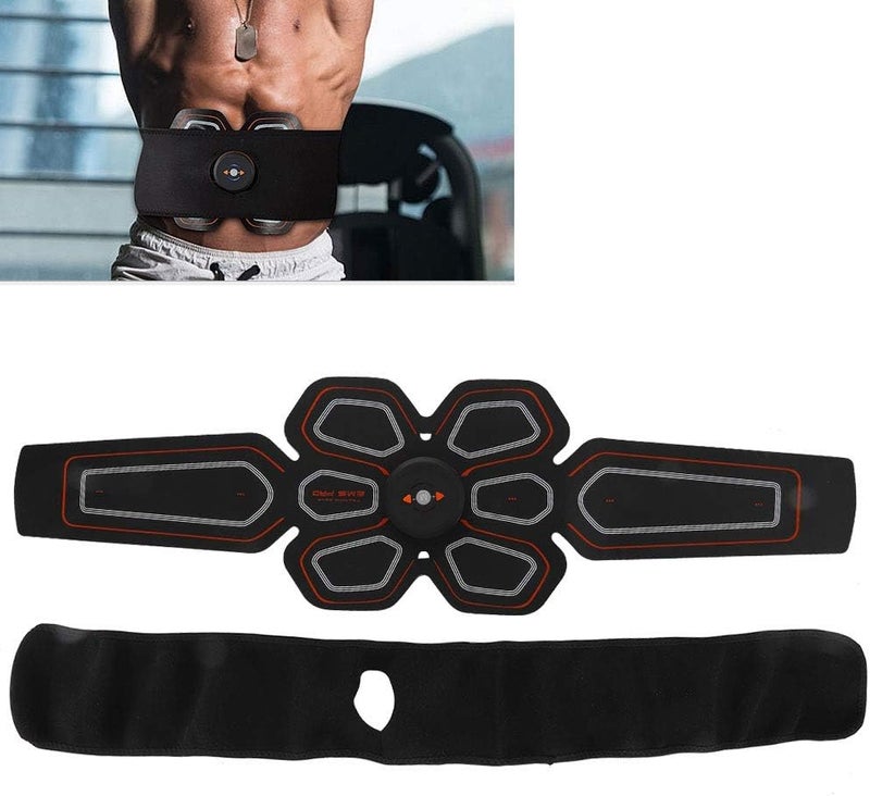 klarako EMS muscle stimulator abdominal trainer, intelligent abdominal muscle EMS stimulator massager fitness training hip belt for women men - Image 1