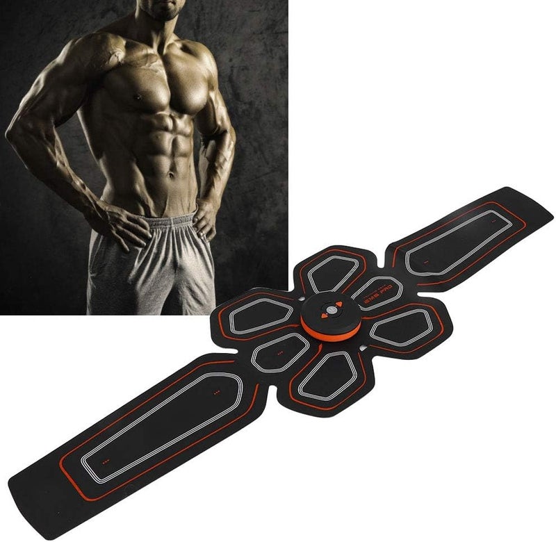 klarako EMS muscle stimulator abdominal trainer, intelligent abdominal muscle EMS stimulator massager fitness training hip belt for women men - Image 4