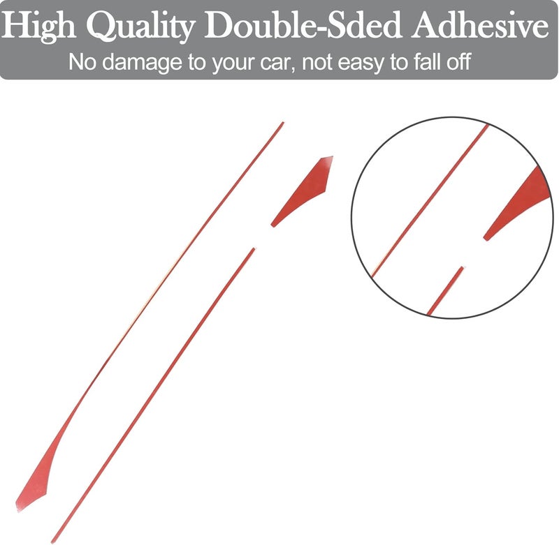 PIUGILH Real Carbon Fiber Door Panel Cover Trim for Corvette C6 Z06 ZR1 (2005-2013) - 3PCS - Image 4