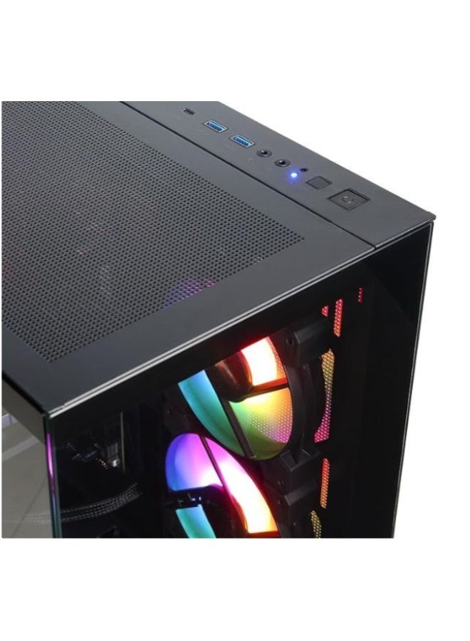 جهاز ألعاب مكتبي فائق الأداء، معالج AMD Ryzen 5 5500، كارت شاشة Radeon RX 7600 سعة 8 جيجابايت، ذاكرة 16 جيجابايت، هارد SSD سريع سعة 500 جيجابايت، يدعم الواي فاي، نظام ويندوز 11 هوم – تجربة لعب احترافية. - Image 5