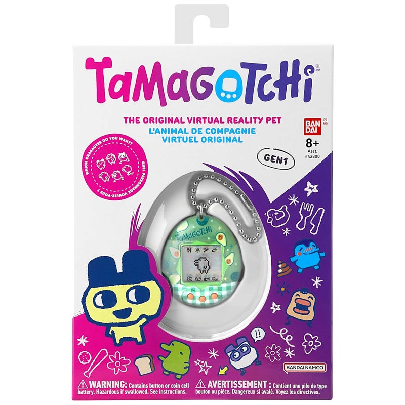 Tamagotchi Connection Gen 1 The Original Virtual Reality Pet (Avocado Mix)