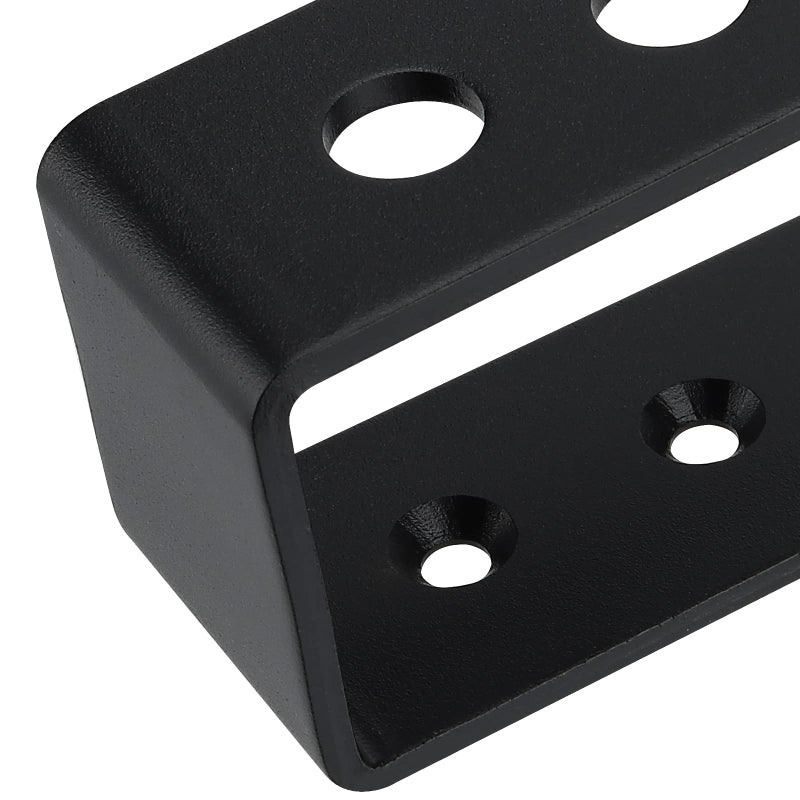 Muklei 8 Pack Door Barricade Brackets Open Bar Holder U Bracket With Screws And Anchors Heavy Duty Security Holder Bracket Stopper Tool Hanger For Barn Shed Garage Doors Fits 2X4 Boards - Image 3