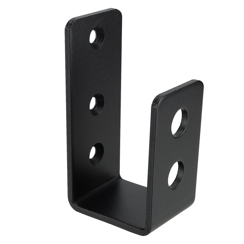 Muklei 8 Pack Door Barricade Brackets Open Bar Holder U Bracket With Screws And Anchors Heavy Duty Security Holder Bracket Stopper Tool Hanger For Barn Shed Garage Doors Fits 2X4 Boards - Image 4