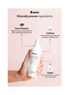 Generic Anti Hair Loss Saw Palmetto Caffeine Shampoo (200ml)  - Image 3