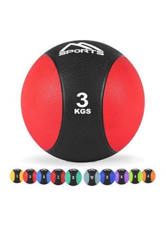 Sports MSPORTS Premium Medical Ball 1-10 kg | Professional Studio Quality | For Gym, Fitness Training, Body Building, Physical Therapy, Rehabilitation | Various Colours  - Image 1