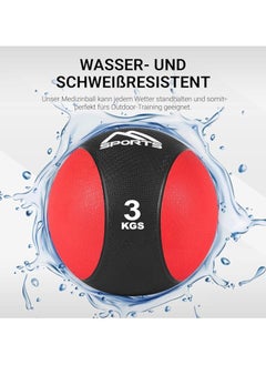 Sports MSPORTS Premium Medical Ball 1-10 kg | Professional Studio Quality | For Gym, Fitness Training, Body Building, Physical Therapy, Rehabilitation | Various Colours  - Image 5