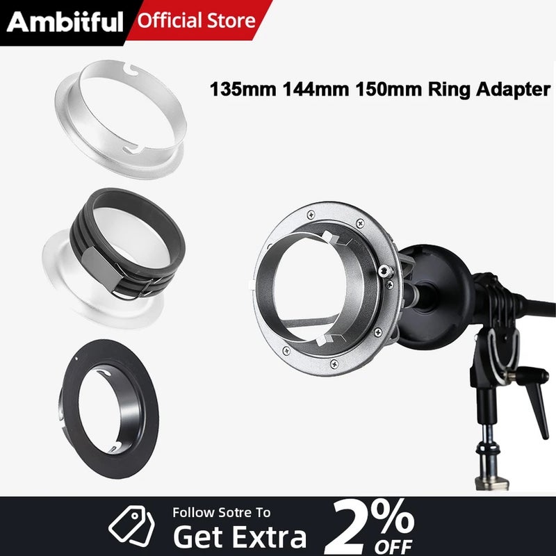 أمبيتيفول صندوق إضاءة ناعم Ambitful, 135mm For Elinchrom - Image 2