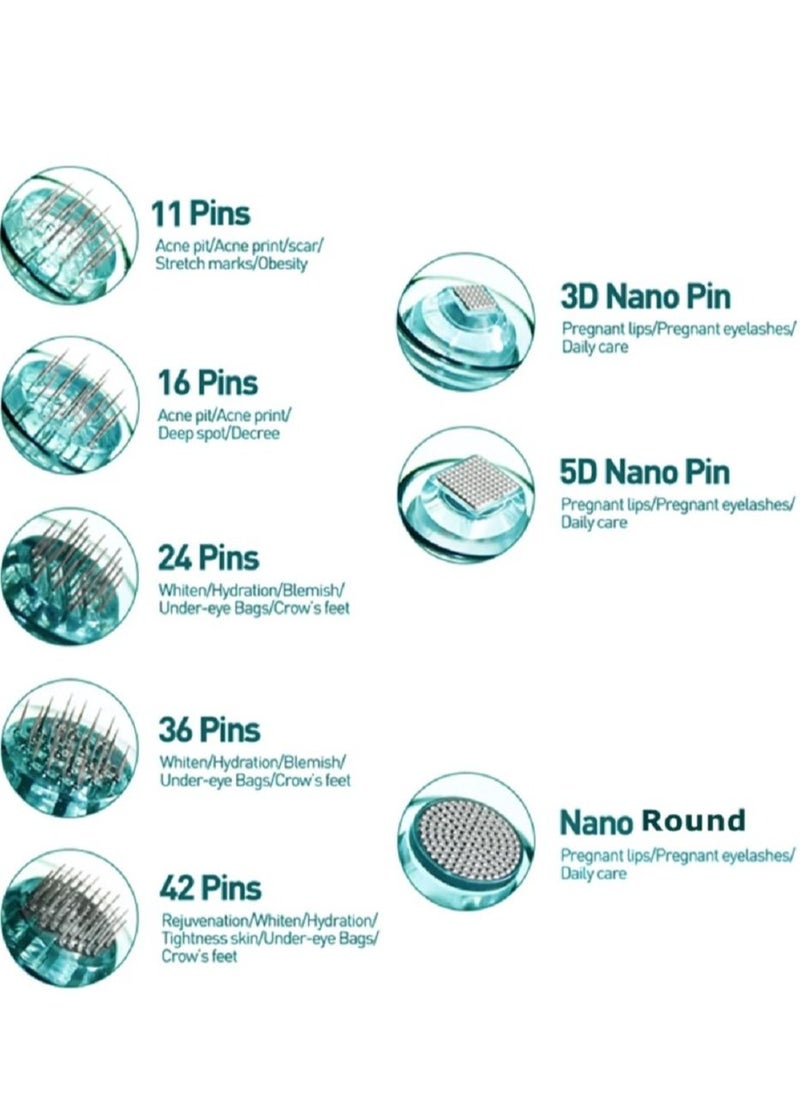 Dr.pen 10pcs Drpen A6S Needle Cartridge 3DNano Needles Microneedling Derma Pen Replacement Cartridges  - Image 4