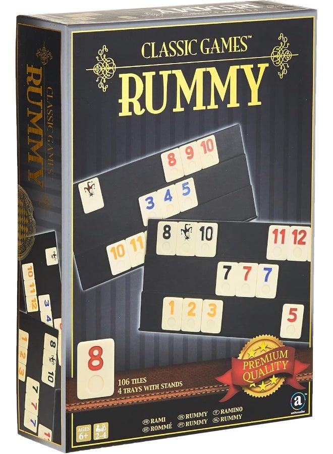 Ambassador Classic Games - Rummy - Image 1