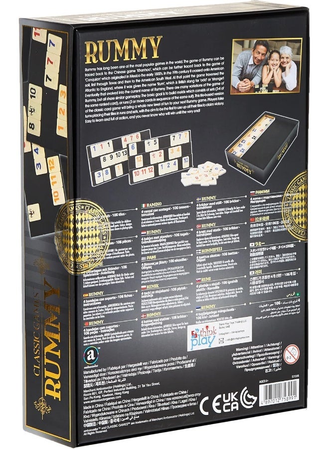 Ambassador Classic Games - Rummy - Image 2
