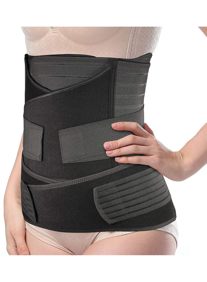 DubaiGallery Pregnancy Belt For Hips And Waist Slimming Shaper Wrapper Black - Image 1