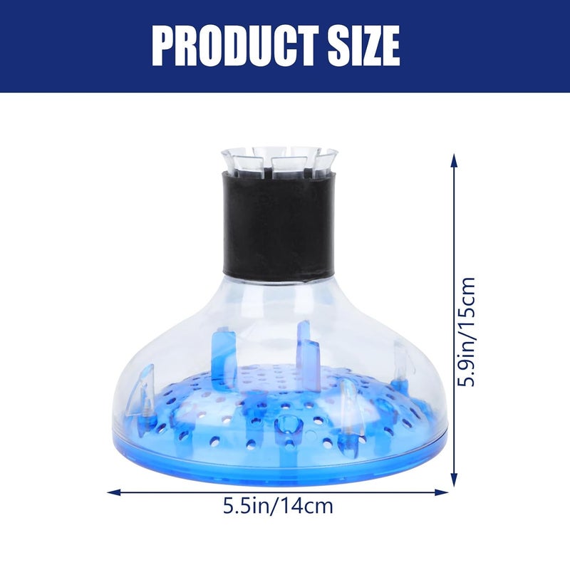 Hair Dryer Diffuser Attachment Multi-functional Curly Hair Diffuser Head for Salon and Home Use - Image 2