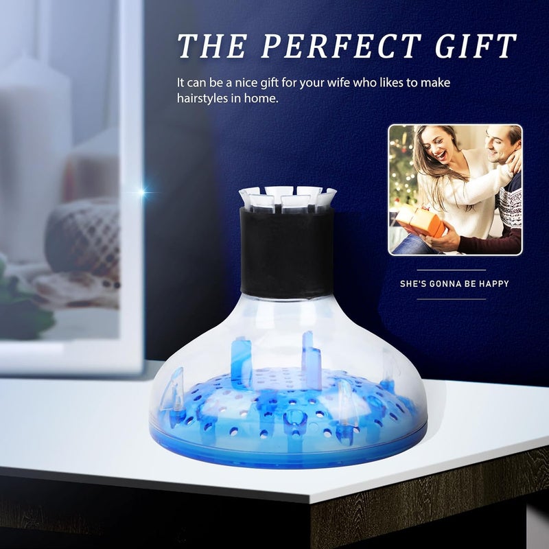 Hair Dryer Diffuser Attachment Multi-functional Curly Hair Diffuser Head for Salon and Home Use - Image 5